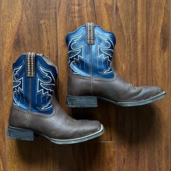 Ariat Youth Western Boots w Wiggle Room Soles - Picture 11 of 12